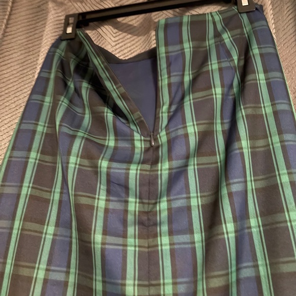 J Crew Collection Tartan Plaid Ruffle Skirt Size 0 - Picture 5 of 7